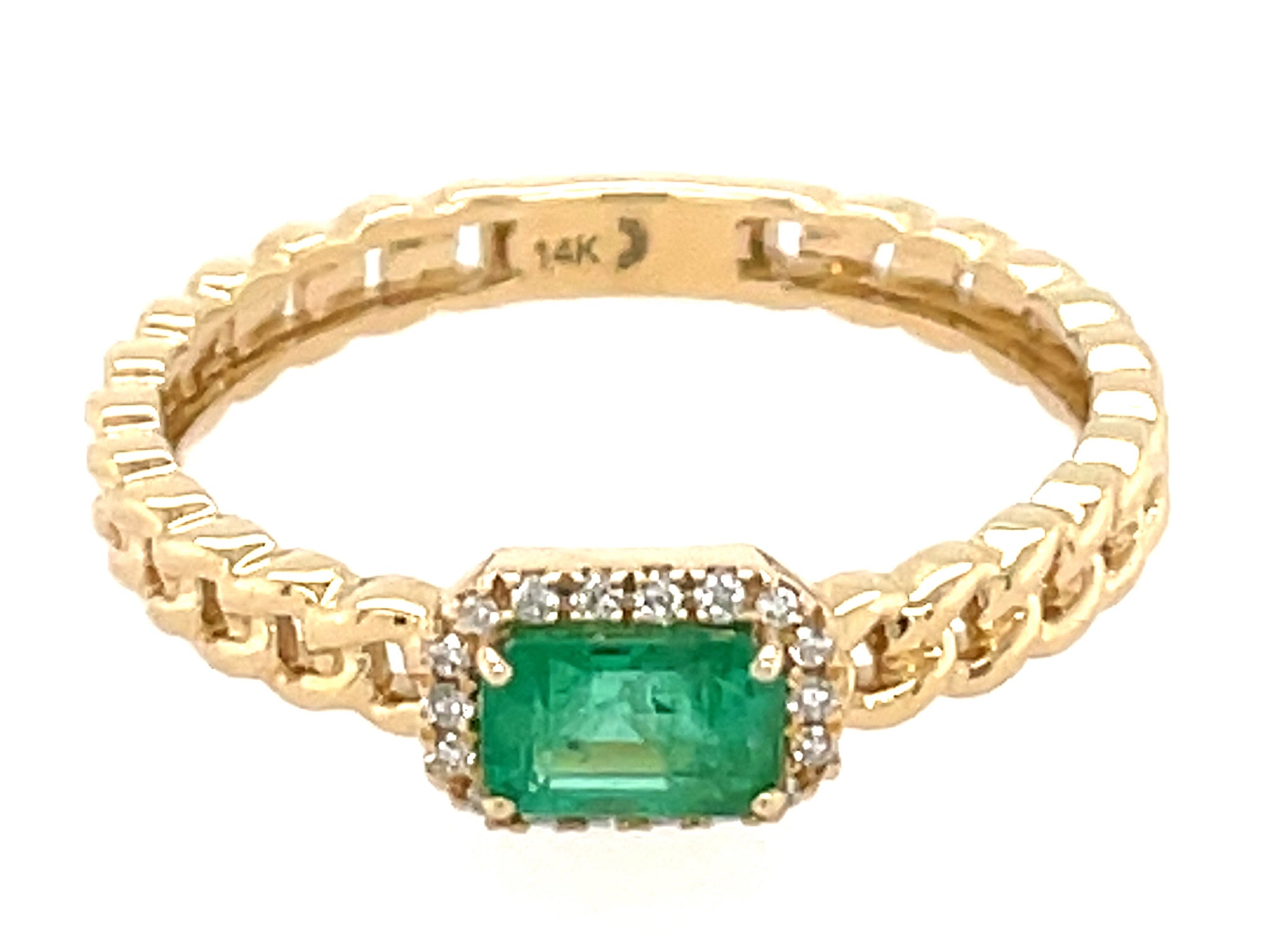 4.W.A. JEWELRY SUPPLY Emblem Ring エメラルド 4.W.A. JEWELRY SUPPLY Emblem Ring エメラルド