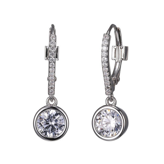 Diamond Stud Earrings, .60 Carat Total, H/I SI2, 14K White Gold | Diamond  Stores Long Island – Fortunoff Fine Jewelry
