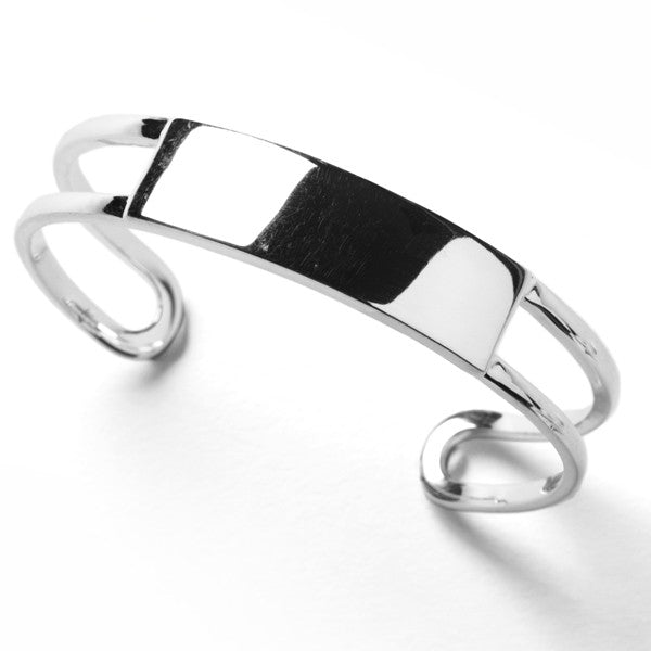 Sterling Silver Engravable Cuff Bracelet